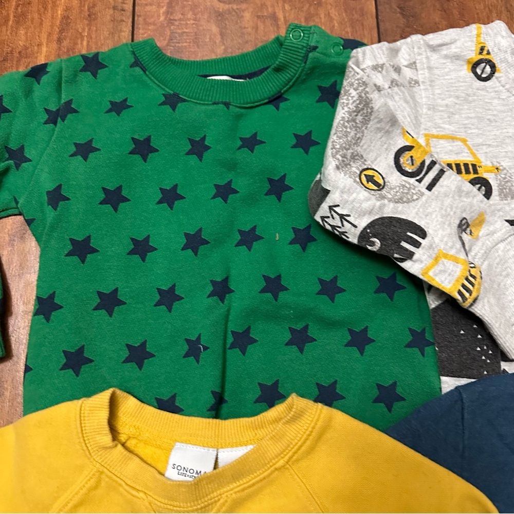 18 months toddler boys sweatshirt bundle - Picture 3 of 4